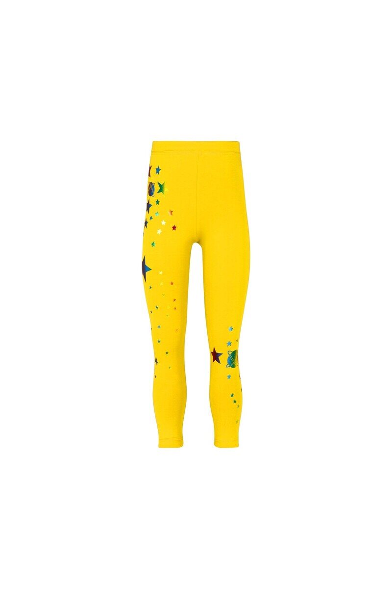 5-8 Years Old Varaklı Stars Printed Legging - Thumbnail