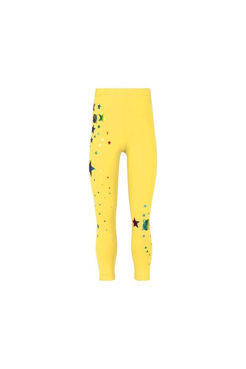 5-8 Years Old Varaklı Stars Printed Legging - Thumbnail