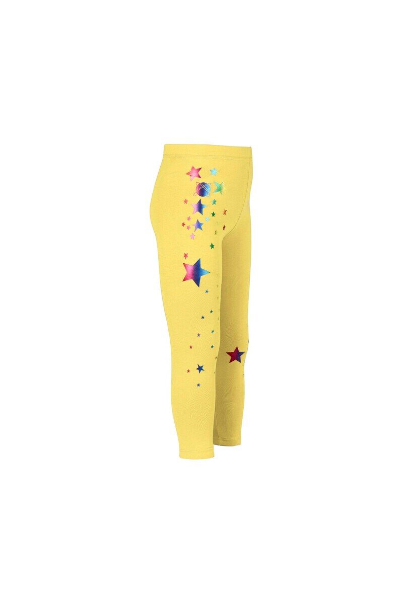 5-8 Years Old Varaklı Stars Printed Legging - Thumbnail