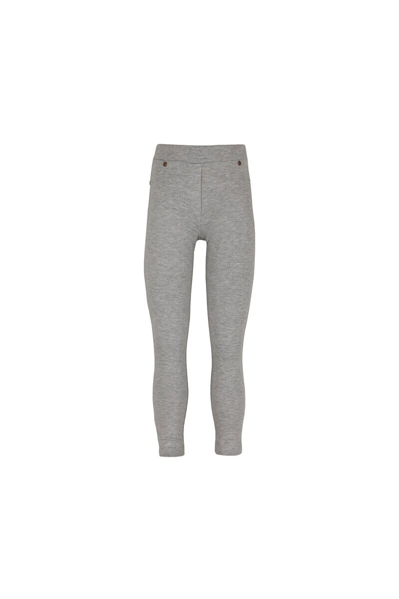 7-10 Years Old Fleece Interlock Legging With 4 Pockets - Thumbnail