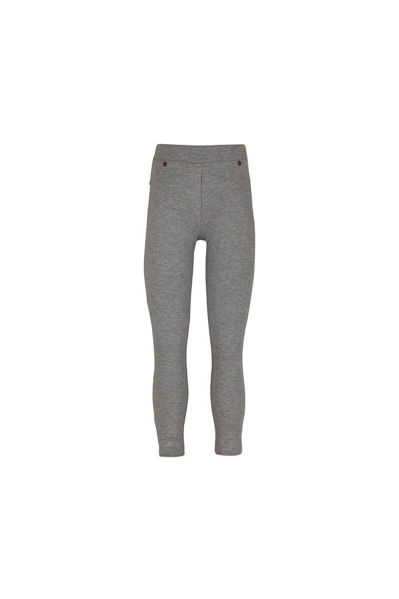 7-10 Years Old Fleece Interlock Legging With 4 Pockets - Thumbnail