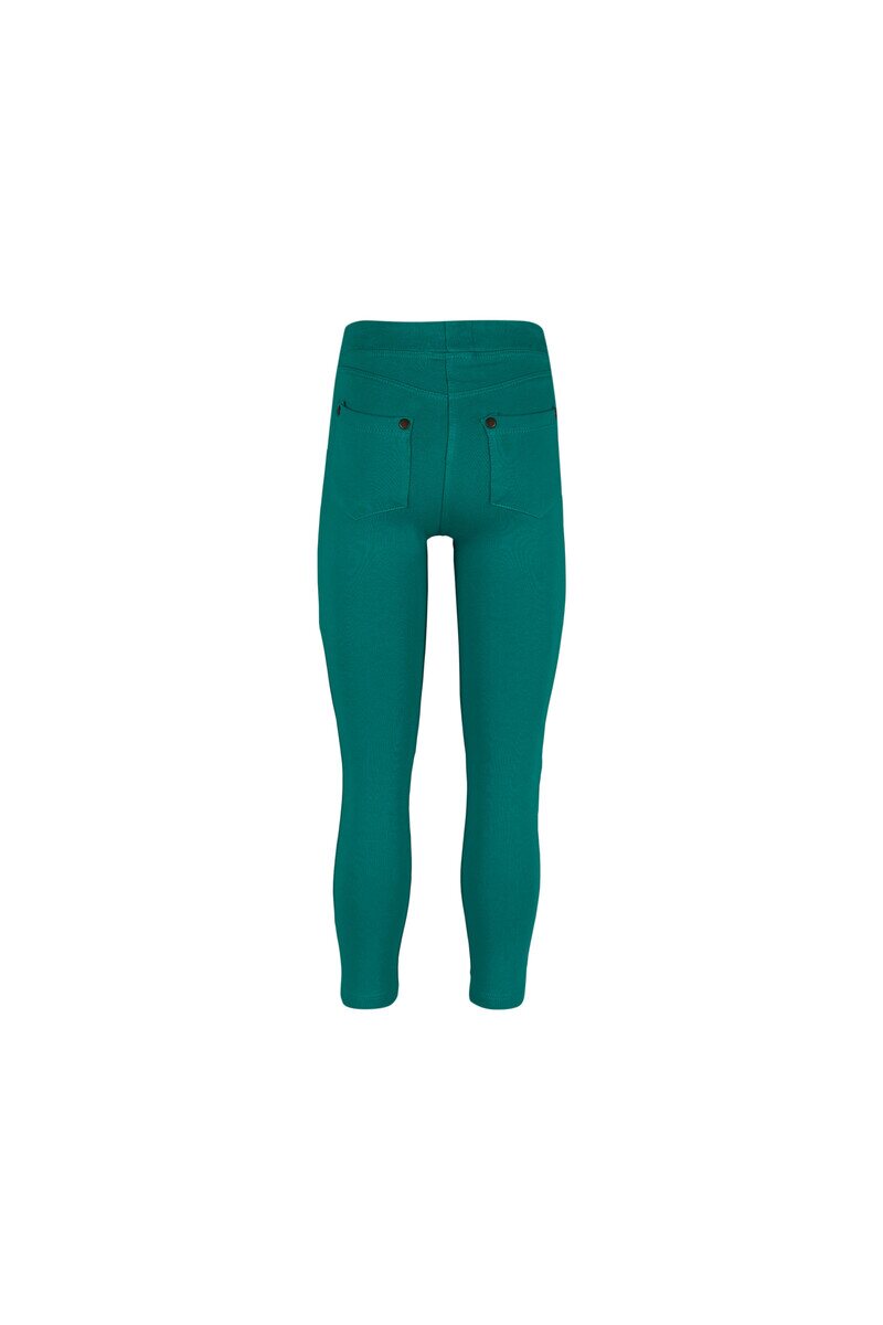 7-10 Years Old Fleece Interlock Legging With 4 Pockets - Thumbnail