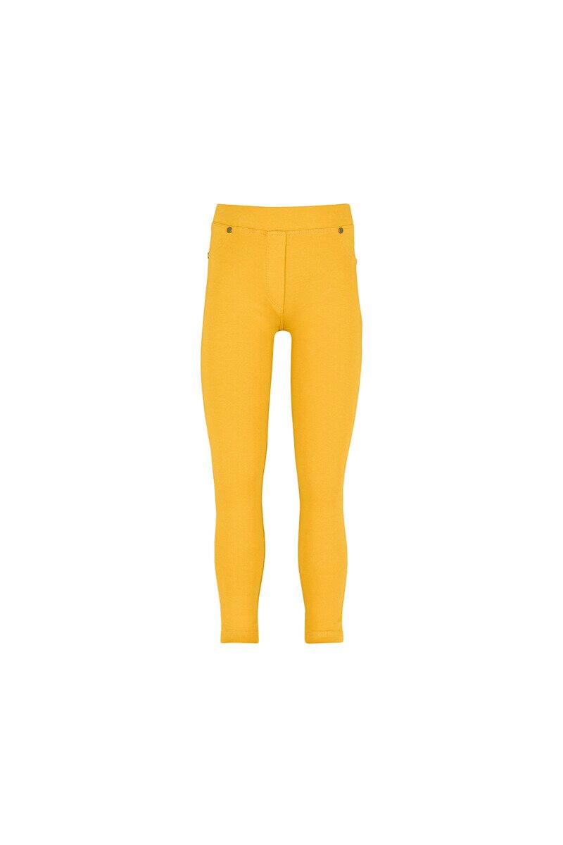 7-10 Years Old Fleece Interlock Legging With 4 Pockets - Thumbnail