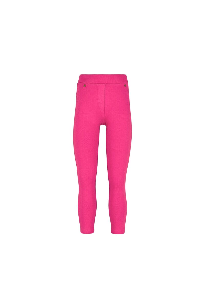 7-10 Years Old Fleece Interlock Legging With 4 Pockets - Thumbnail