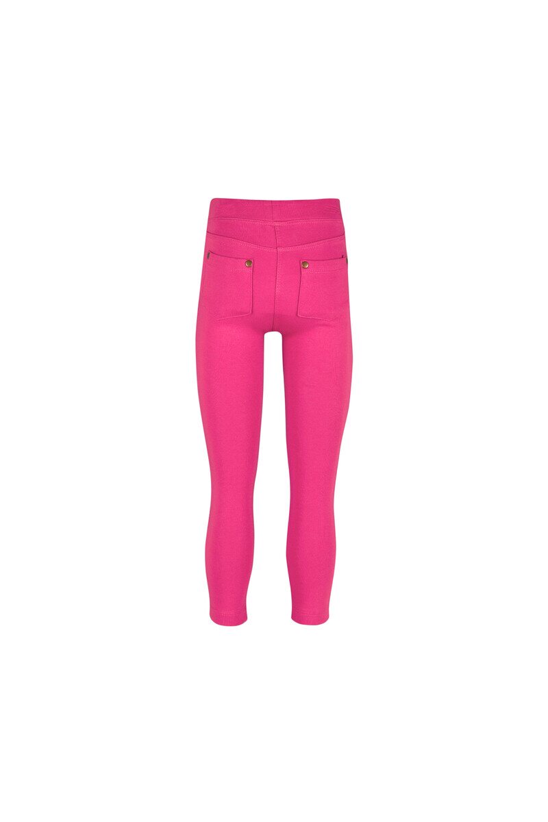 7-10 Years Old Fleece Interlock Legging With 4 Pockets - Thumbnail