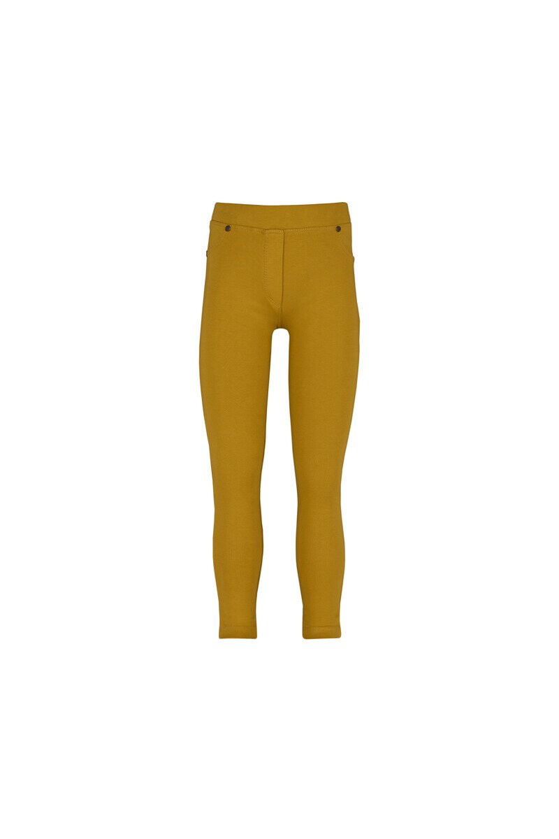 7-10 Years Old Fleece Interlock Legging With 4 Pockets - Thumbnail