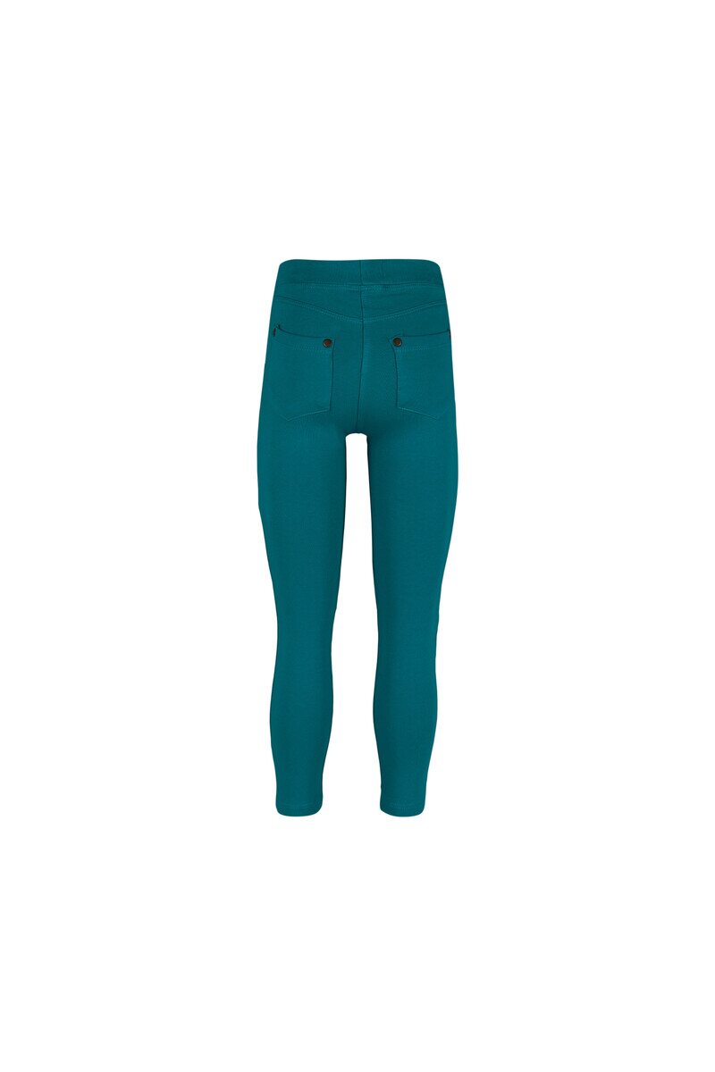 7-10 Years Old Fleece Interlock Legging With 4 Pockets - Thumbnail