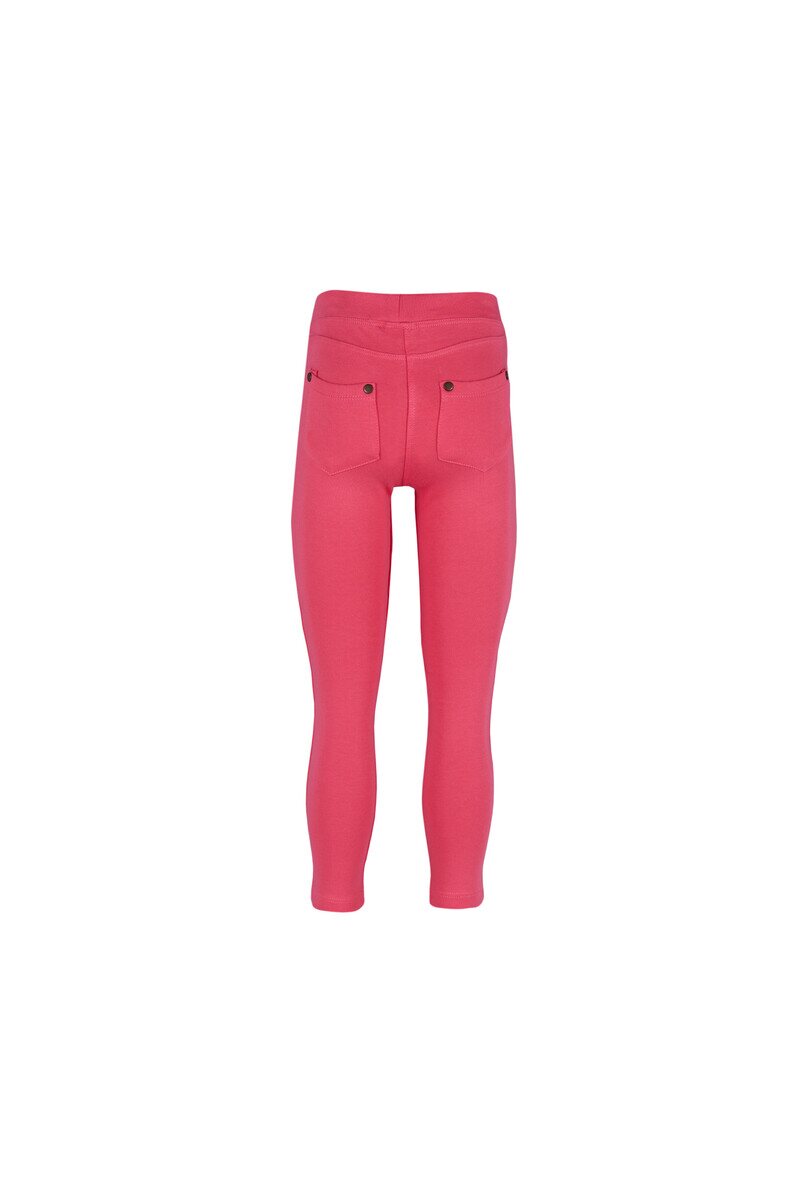 7-10 Years Old Fleece Interlock Legging With 4 Pockets - Thumbnail