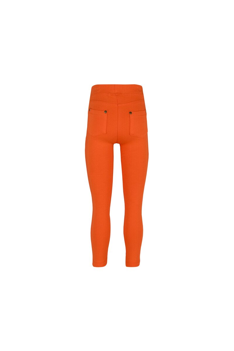 7-10 Years Old Fleece Interlock Legging With 4 Pockets - Thumbnail
