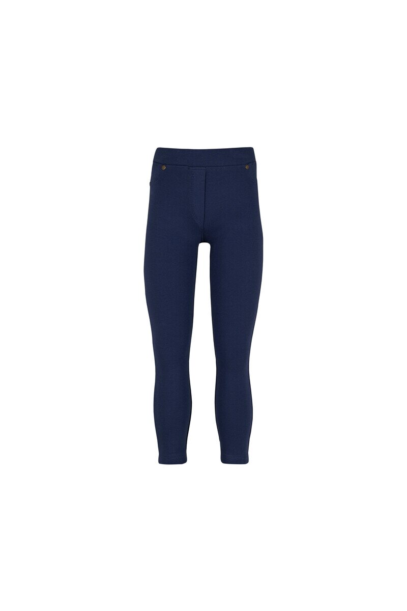 7-10 Years Old Fleece Interlock Legging With 4 Pockets - Thumbnail