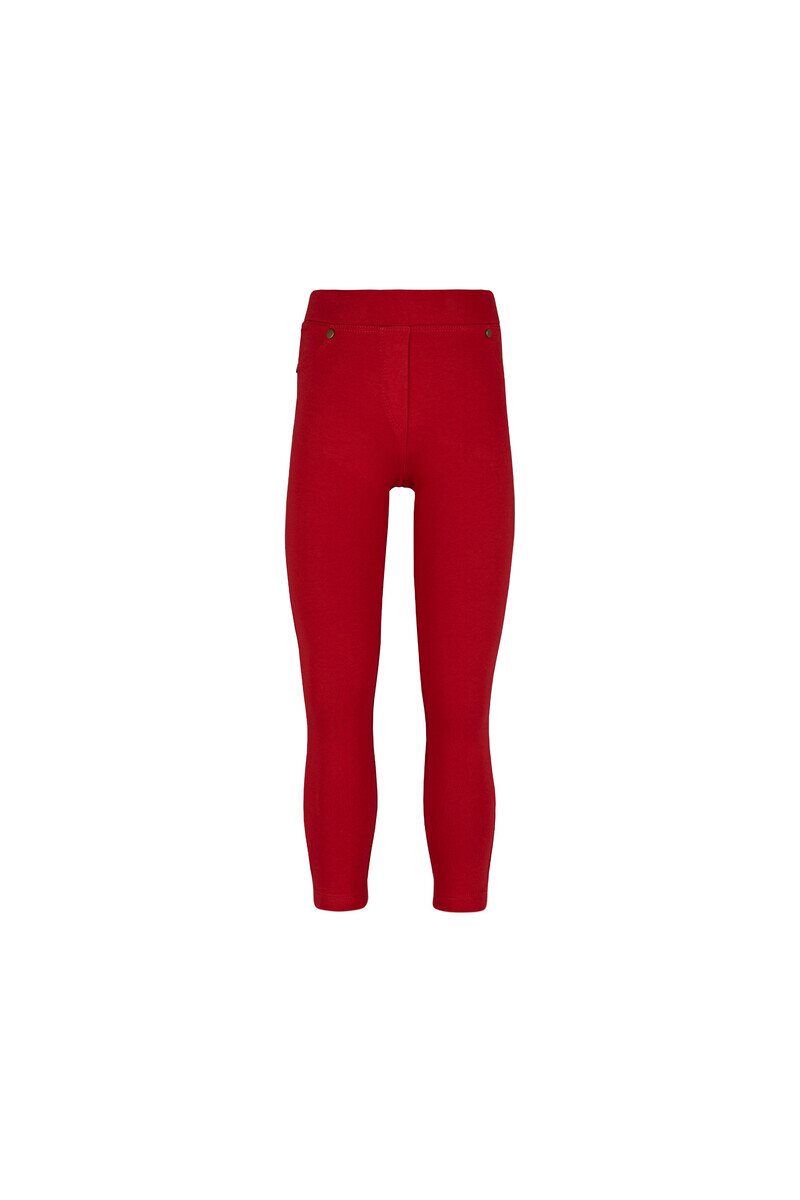 7-10 Years Old Fleece Interlock Legging With 4 Pockets - Thumbnail