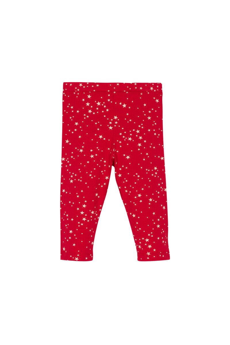 9-12 Years Old Cosmic Stars Pattern Capri - Thumbnail