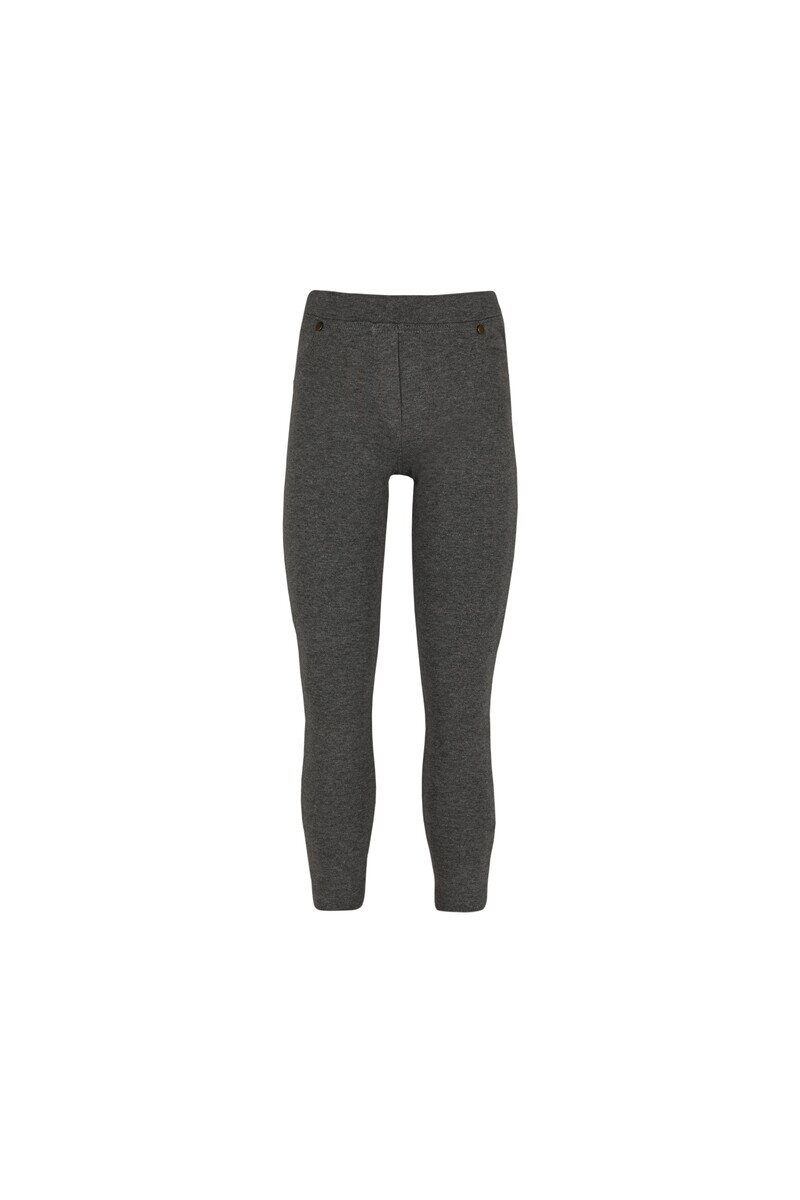 9-12 Years Old Fleece Interlock Legging With 4 Pocket - Thumbnail