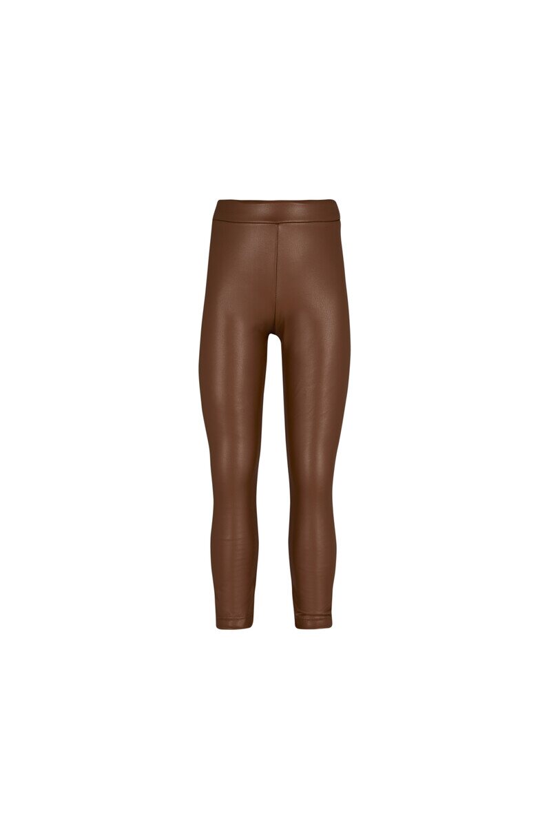 9-12 Years Old Fleece leather Long Legging - Thumbnail