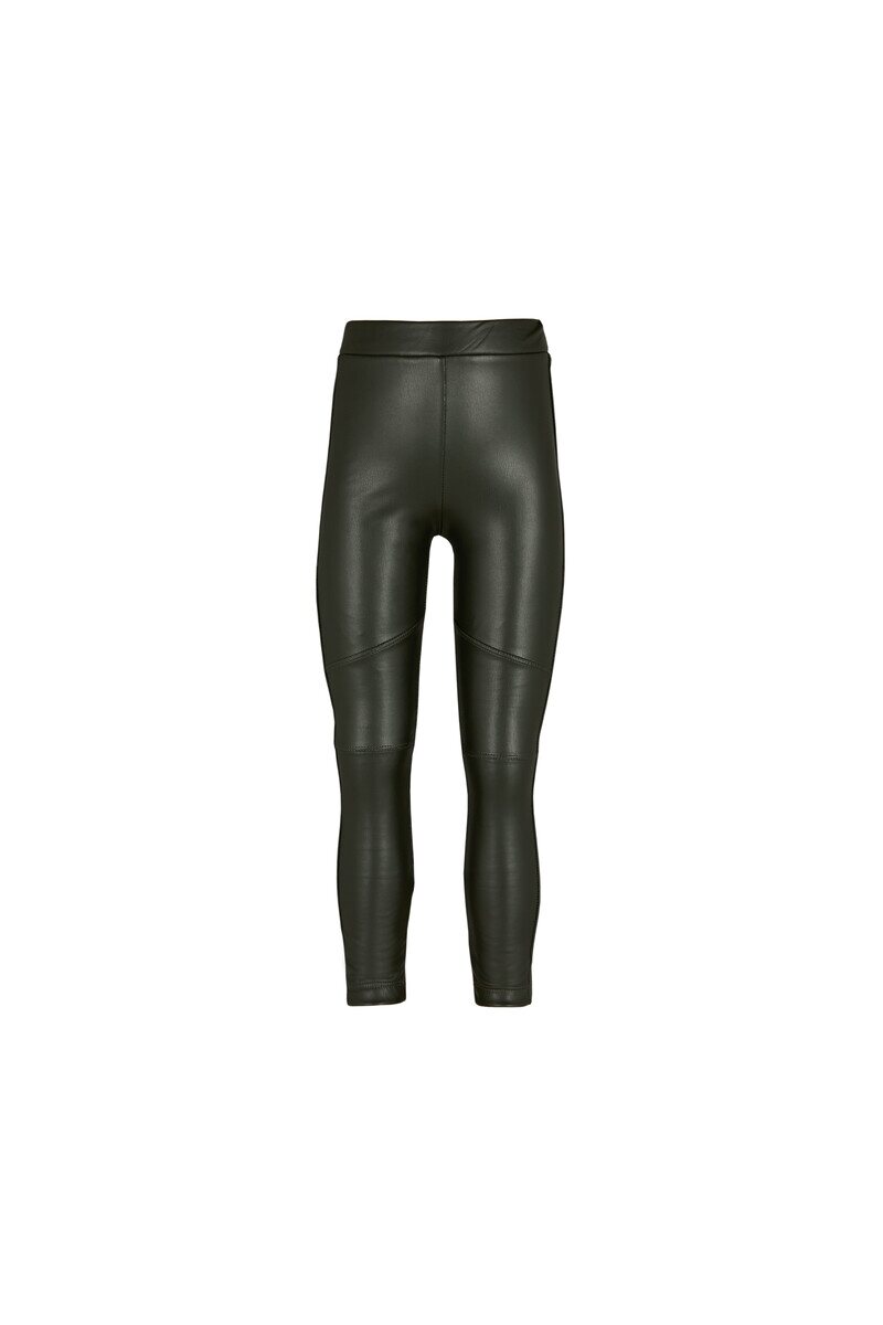 9-12 Years Old Fleece-Leather Pants - Thumbnail