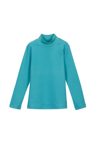 9-12 Years Old Half Turtleneck T-shirt - Thumbnail