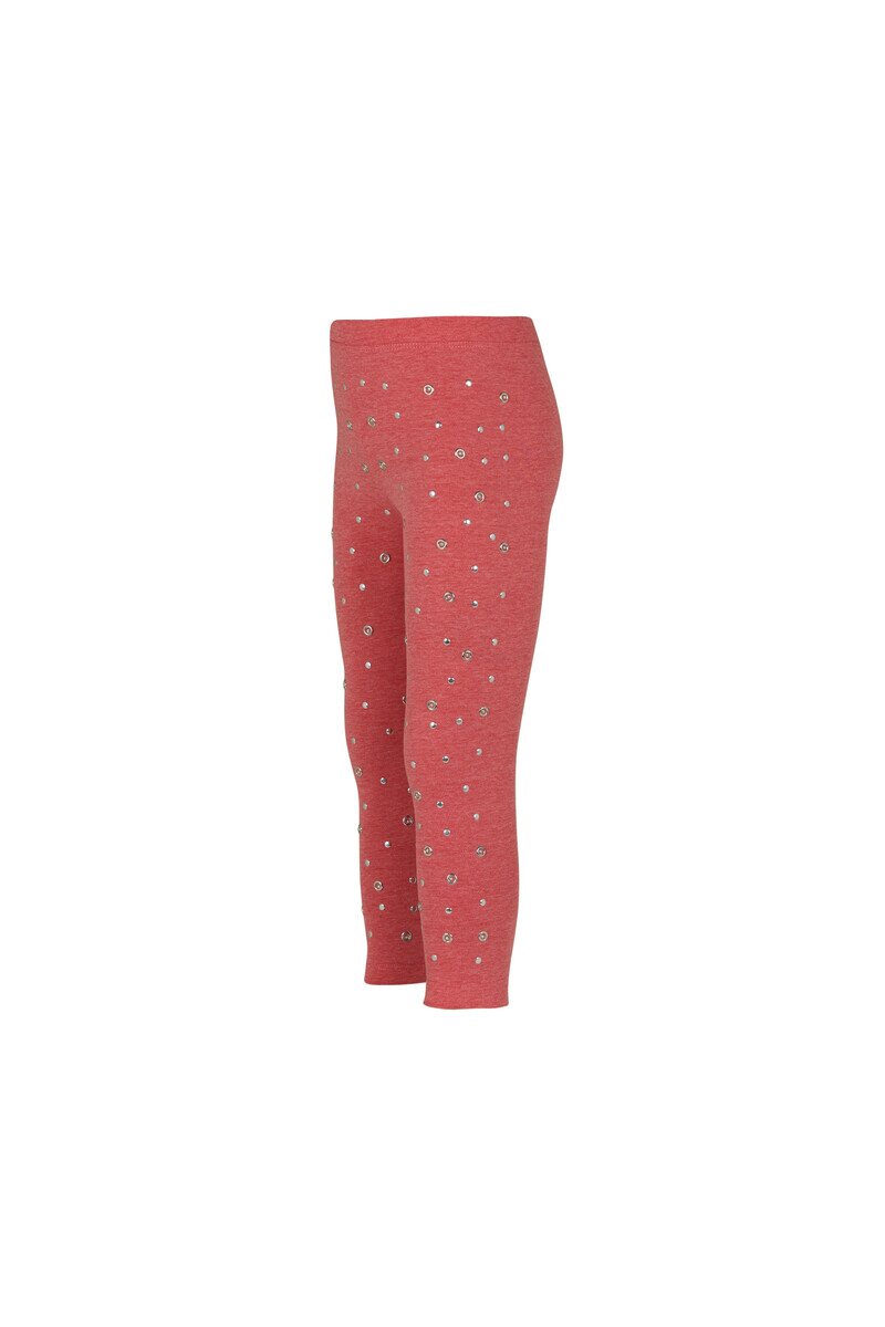 9-12 Years Old Legging With Eyelet Accessories - Thumbnail