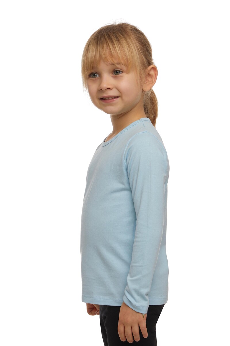 9-12 Years Old Lycra Long Sleeves T-shirt - Thumbnail