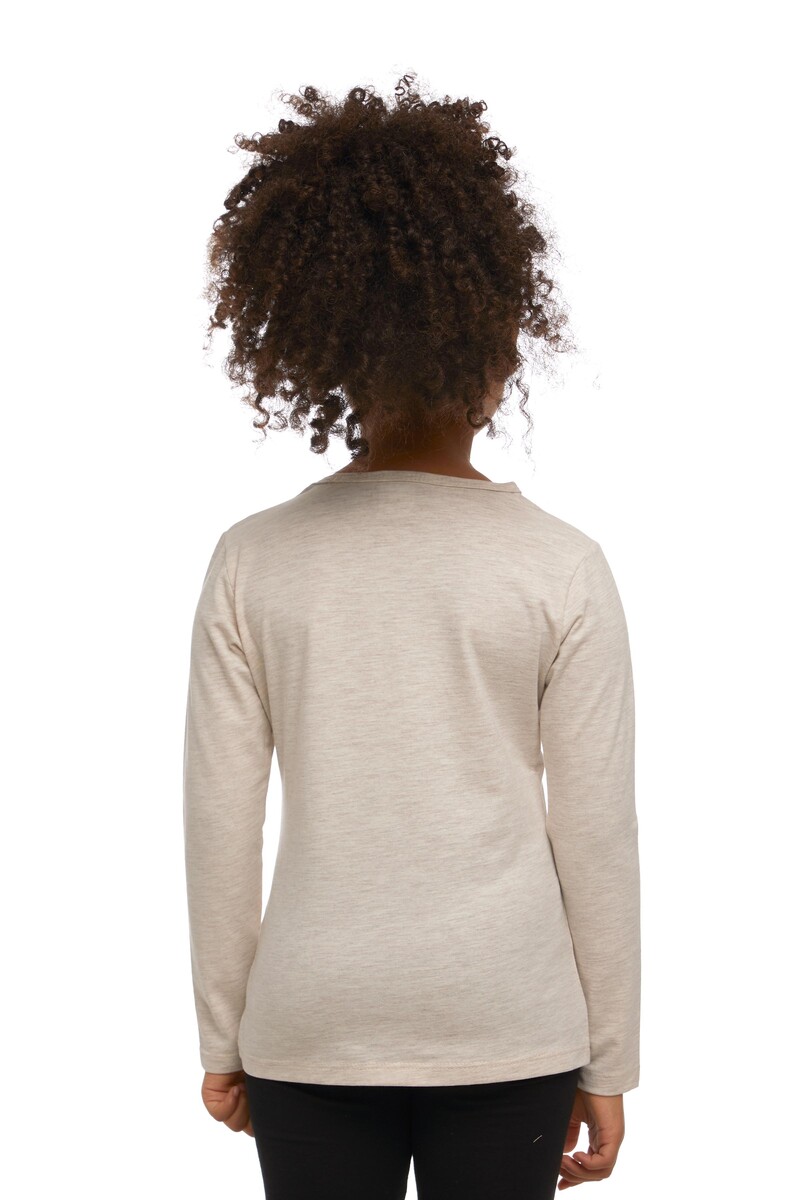 9-12 Years Old Lycra Long Sleeves T-shirt - Thumbnail