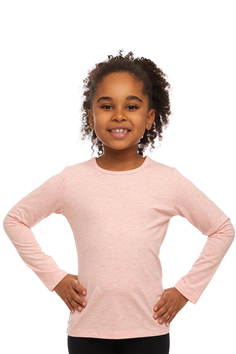 9-12 Years Old Lycra Long Sleeves T-shirt - Thumbnail