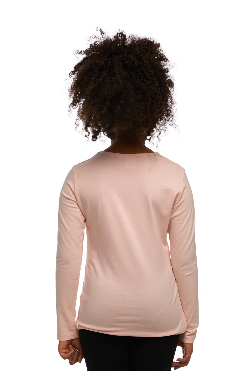 9-12 Years Old Lycra Long Sleeves T-shirt - Thumbnail