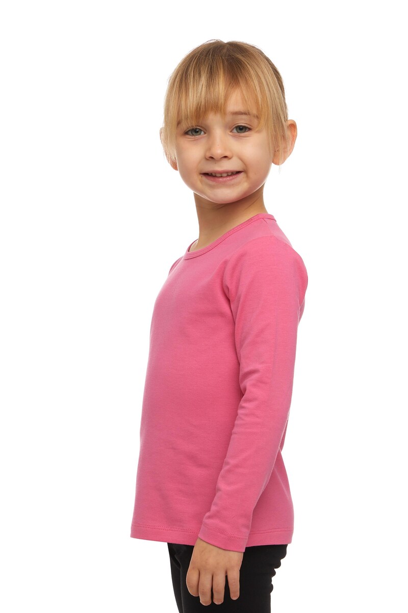 9-12 Years Old Lycra Long Sleeves T-shirt - Thumbnail