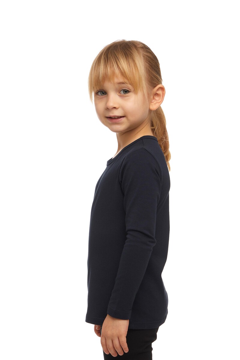 9-12 Years Old Lycra Long Sleeves T-shirt - Thumbnail