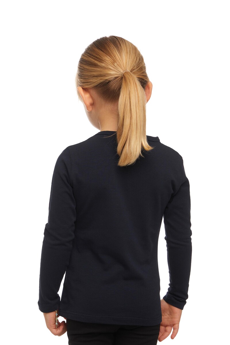 9-12 Years Old Lycra Long Sleeves T-shirt - Thumbnail