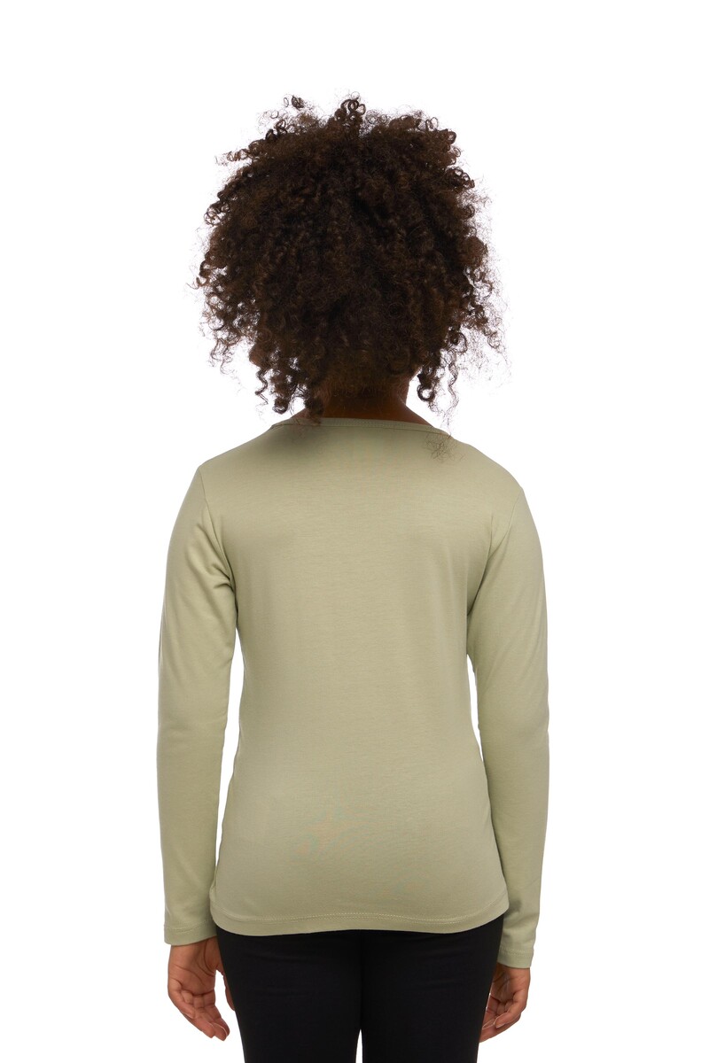 9-12 Years Old Lycra Long Sleeves T-shirt - Thumbnail