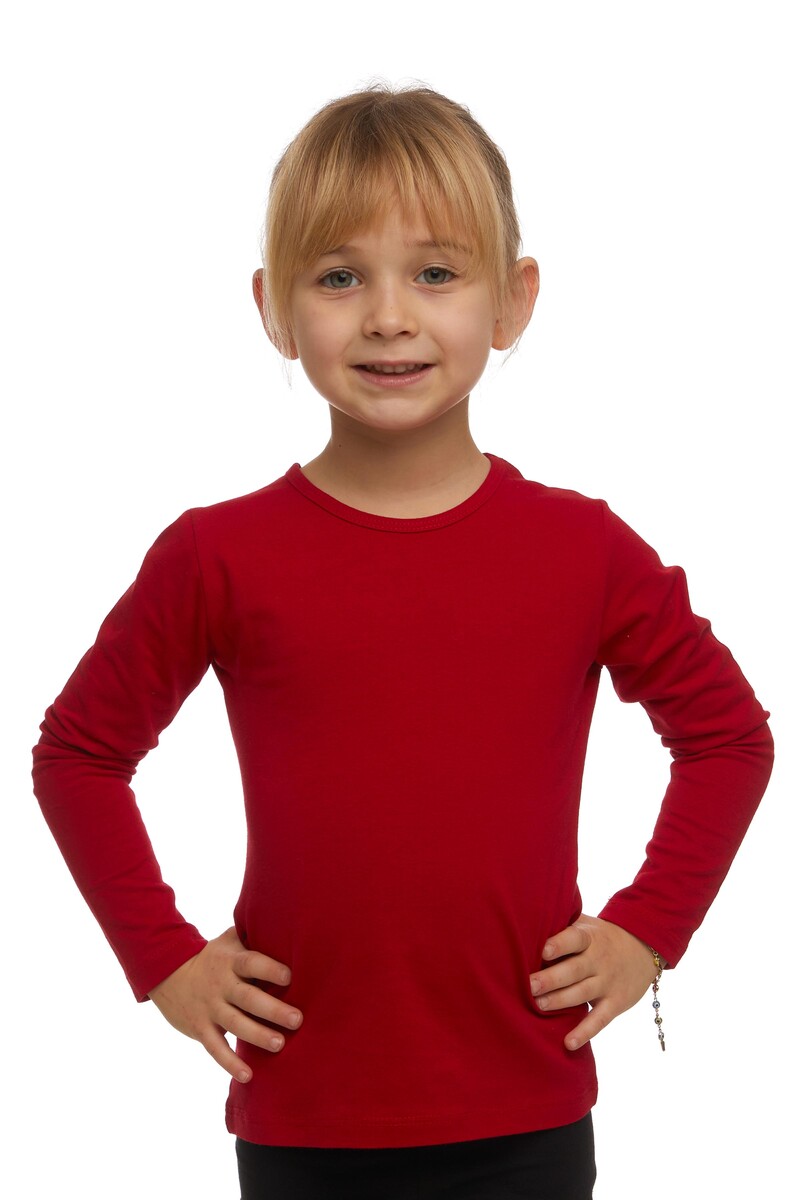 9-12 Years Old Lycra Long Sleeves T-shirt - Thumbnail