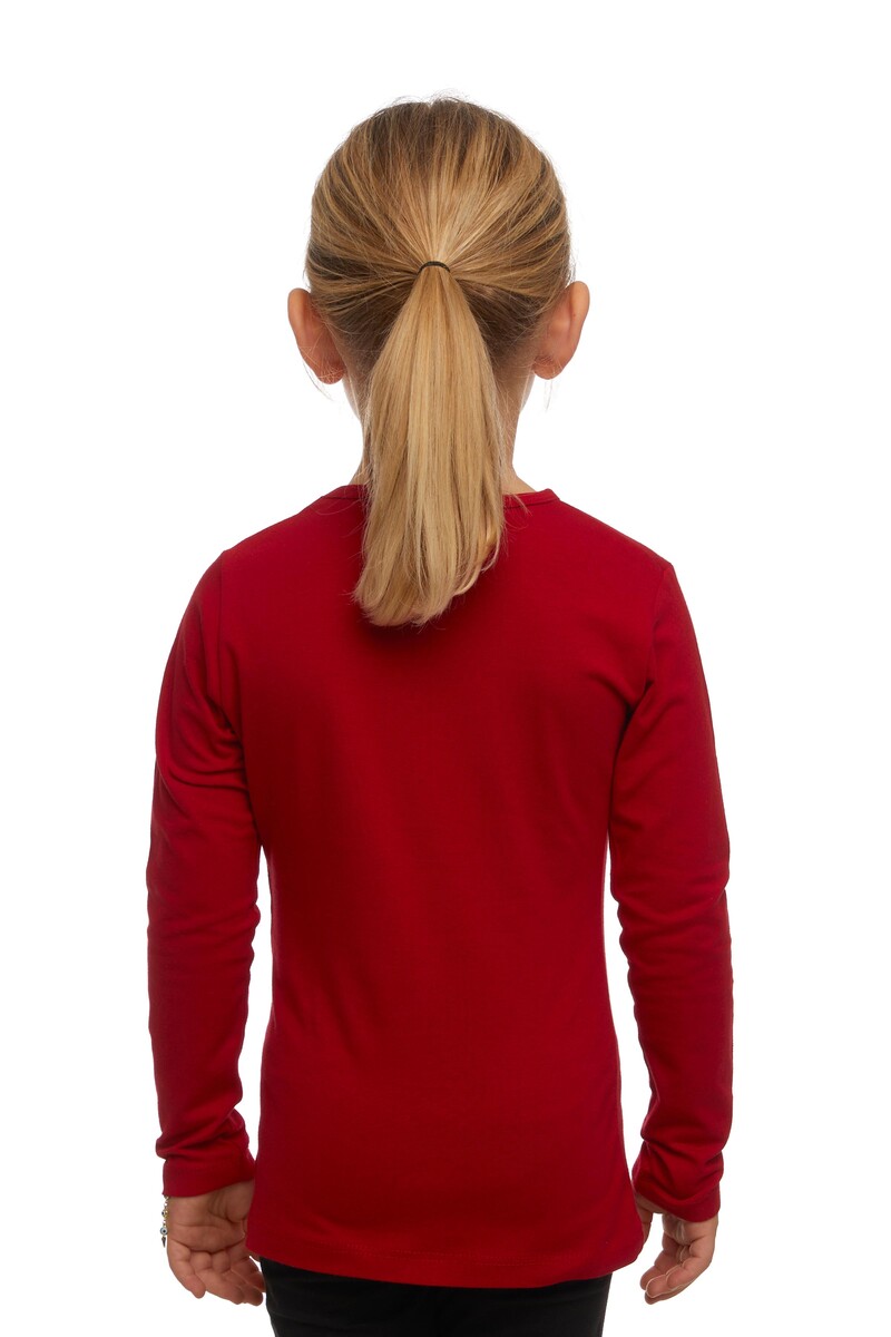 9-12 Years Old Lycra Long Sleeves T-shirt - Thumbnail