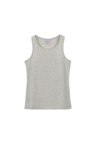 9-12 Years Old Lycra Racerback Tank Top - Thumbnail