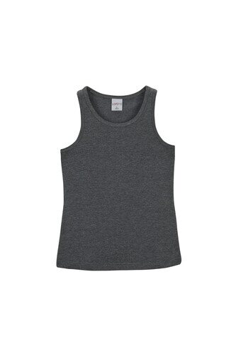 9-12 Years Old Lycra Racerback Tank Top - Thumbnail