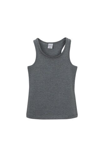 9-12 Years Old Lycra Racerback Tank Top - Thumbnail