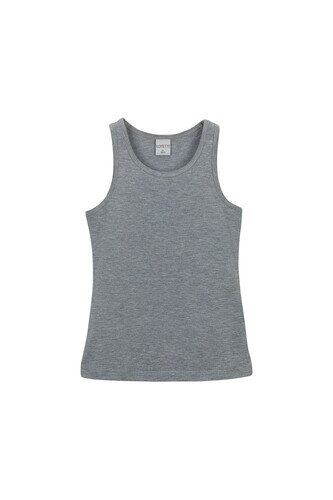9-12 Years Old Lycra Racerback Tank Top - Thumbnail