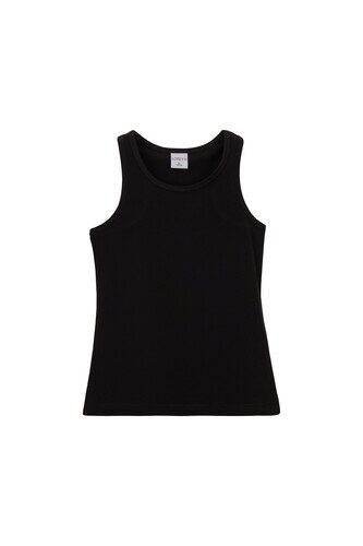 9-12 Years Old Lycra Racerback Tank Top - Thumbnail