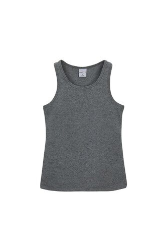9-12 Years Old Lycra Racerback Tank Top - Thumbnail