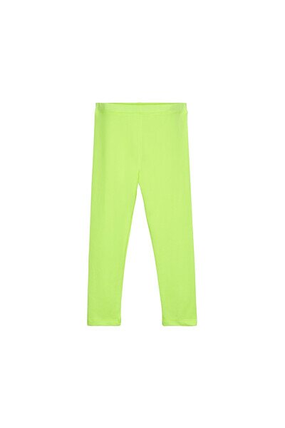 9-12 Years Old Plain Long Legging - Thumbnail