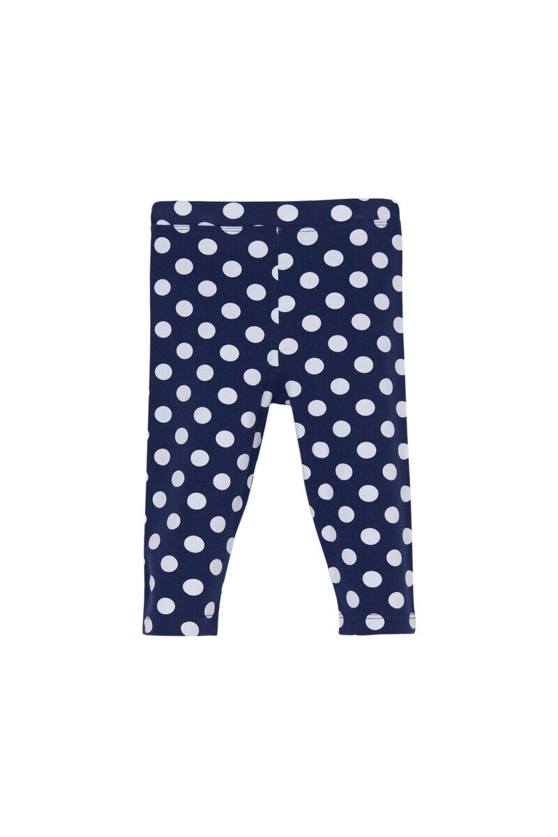 9-12 Years Old Polka-Dot Pattern Capri - Thumbnail