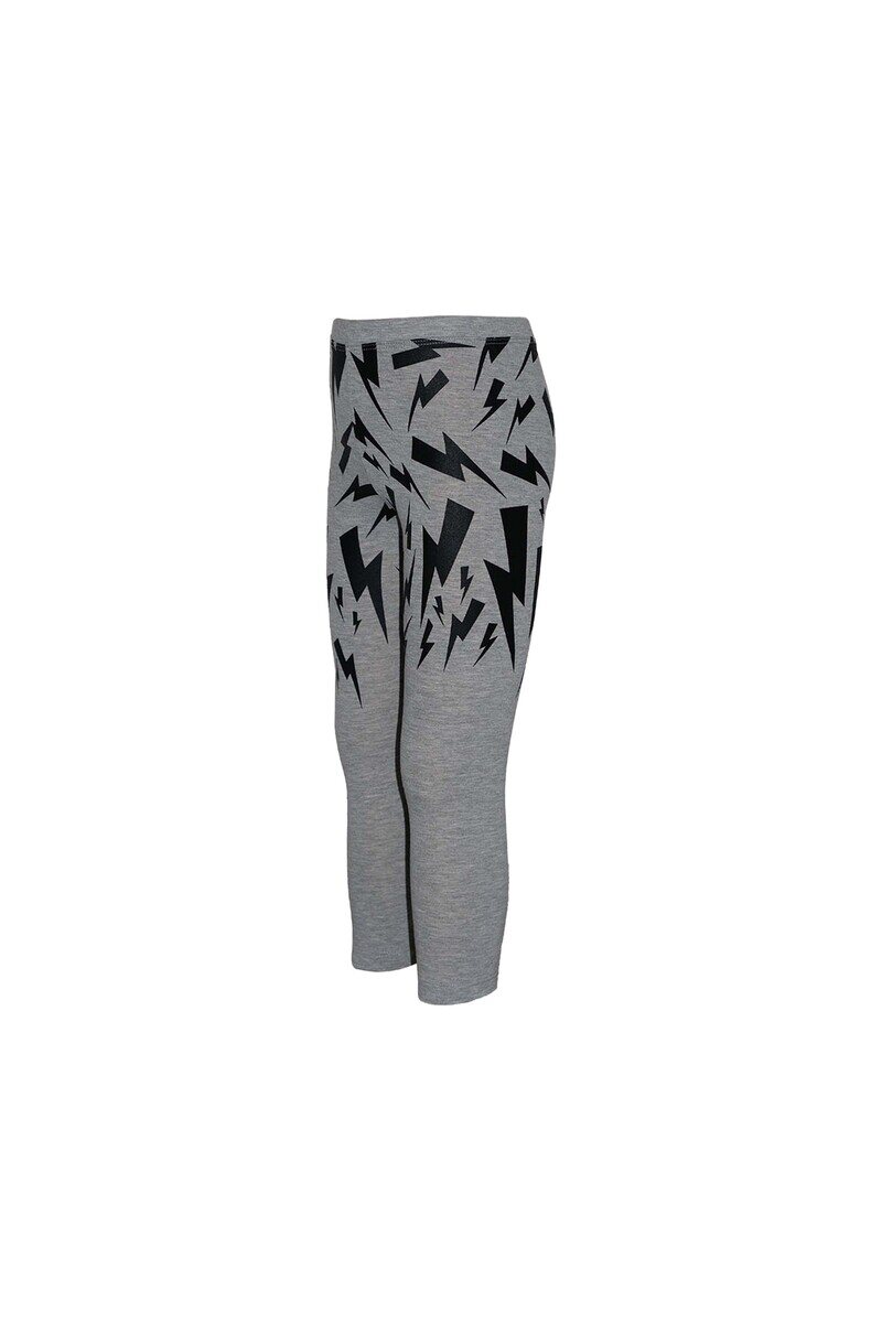 Legging Imprimé Foudre 5-8 Ans - Thumbnail