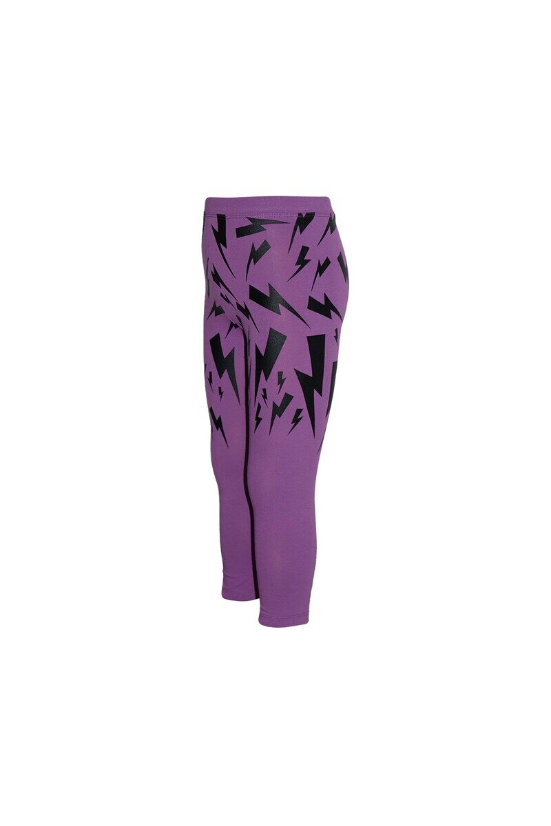 Legging Imprimé Foudre 5-8 Ans - Thumbnail