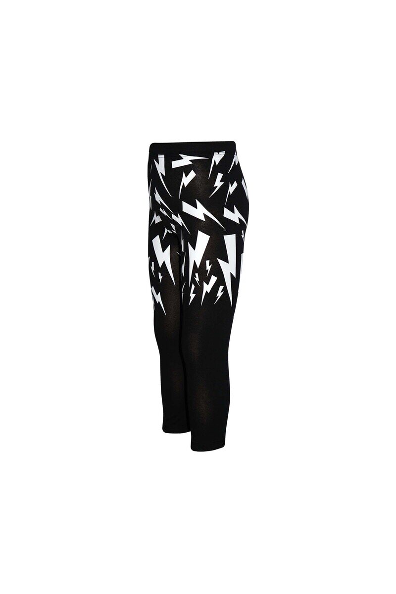 Lightning Printed Leggings 5-8 Years Old - Thumbnail