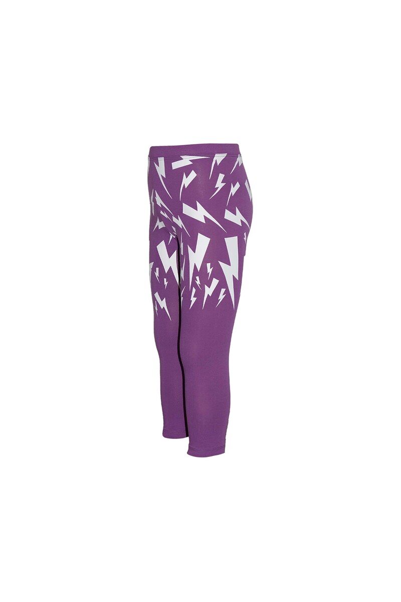 Lightning Printed Leggings 5-8 Years Old - Thumbnail