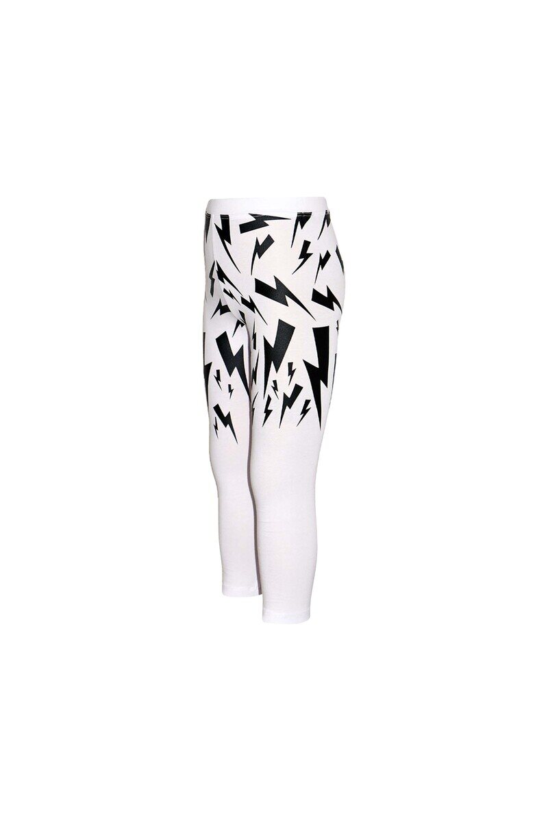 Lightning Printed Leggings 5-8 Years Old - Thumbnail