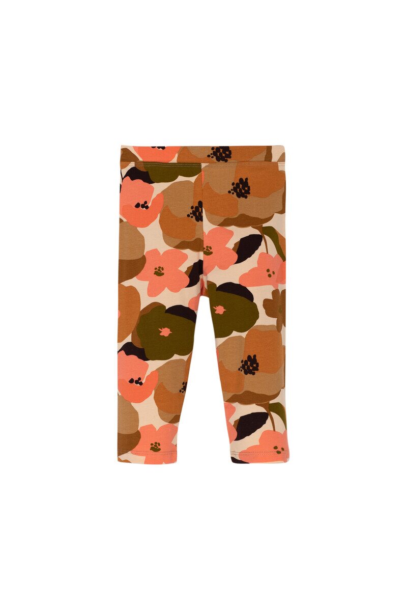 Retro Flowers Pattern Capri 1-4 Years - Thumbnail